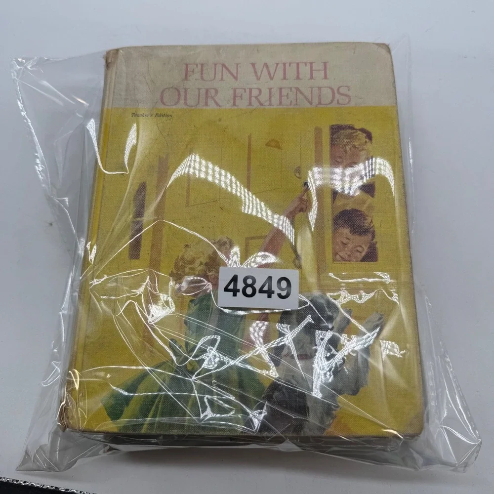 Vtg 1960s Fun With Our Friends & More Fun With Our Friends Teachers Edition Set
